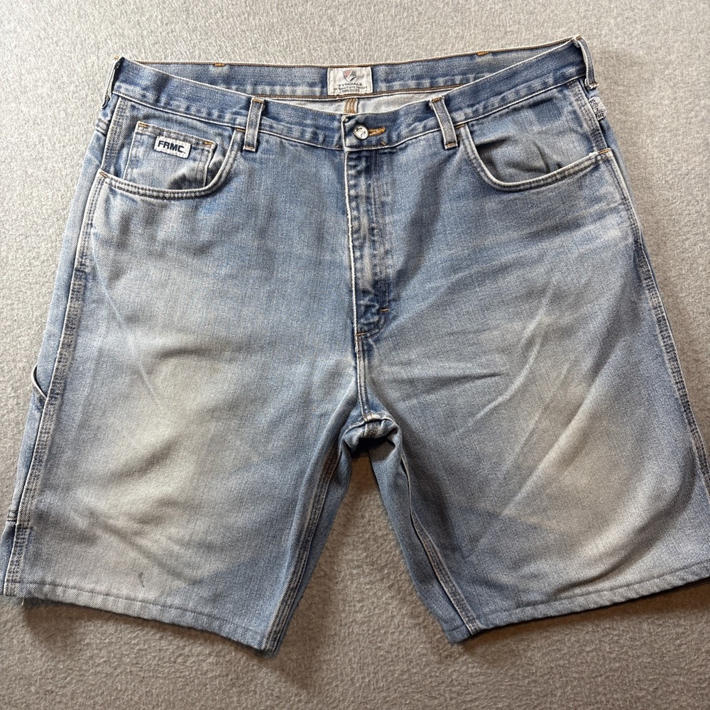 Tyndale FR Men's Denim Shorts Sz 40 USA Made Carpenter Classic